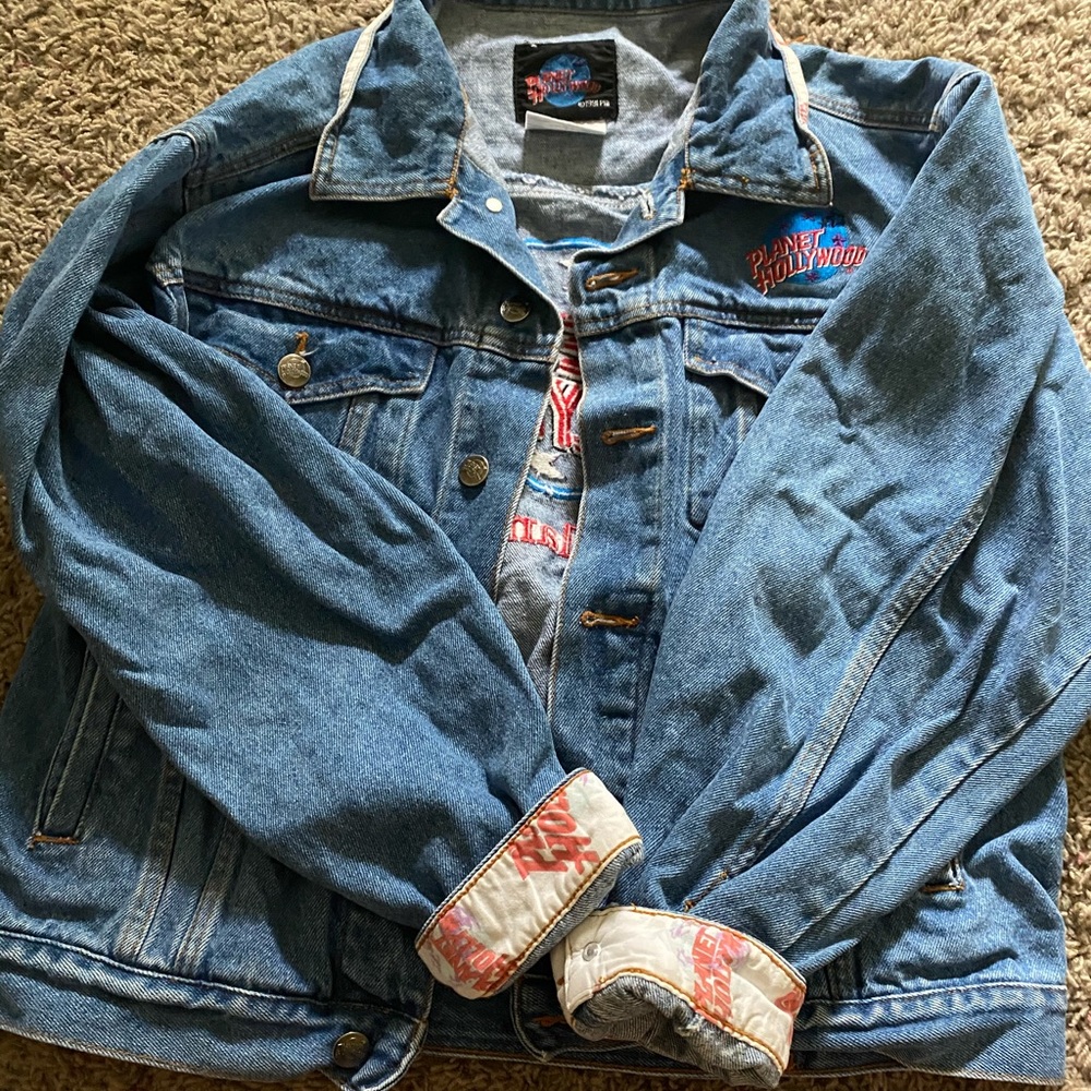 Planet Hollywood Jean Jacket